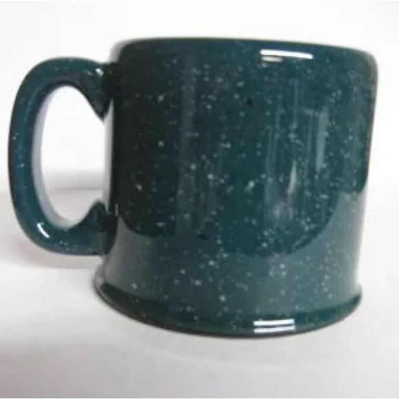 Zucker's Bagels &Smoked Fish New York City Speckled Green Ceramic Coffee Mug New - Picture 4 of 5